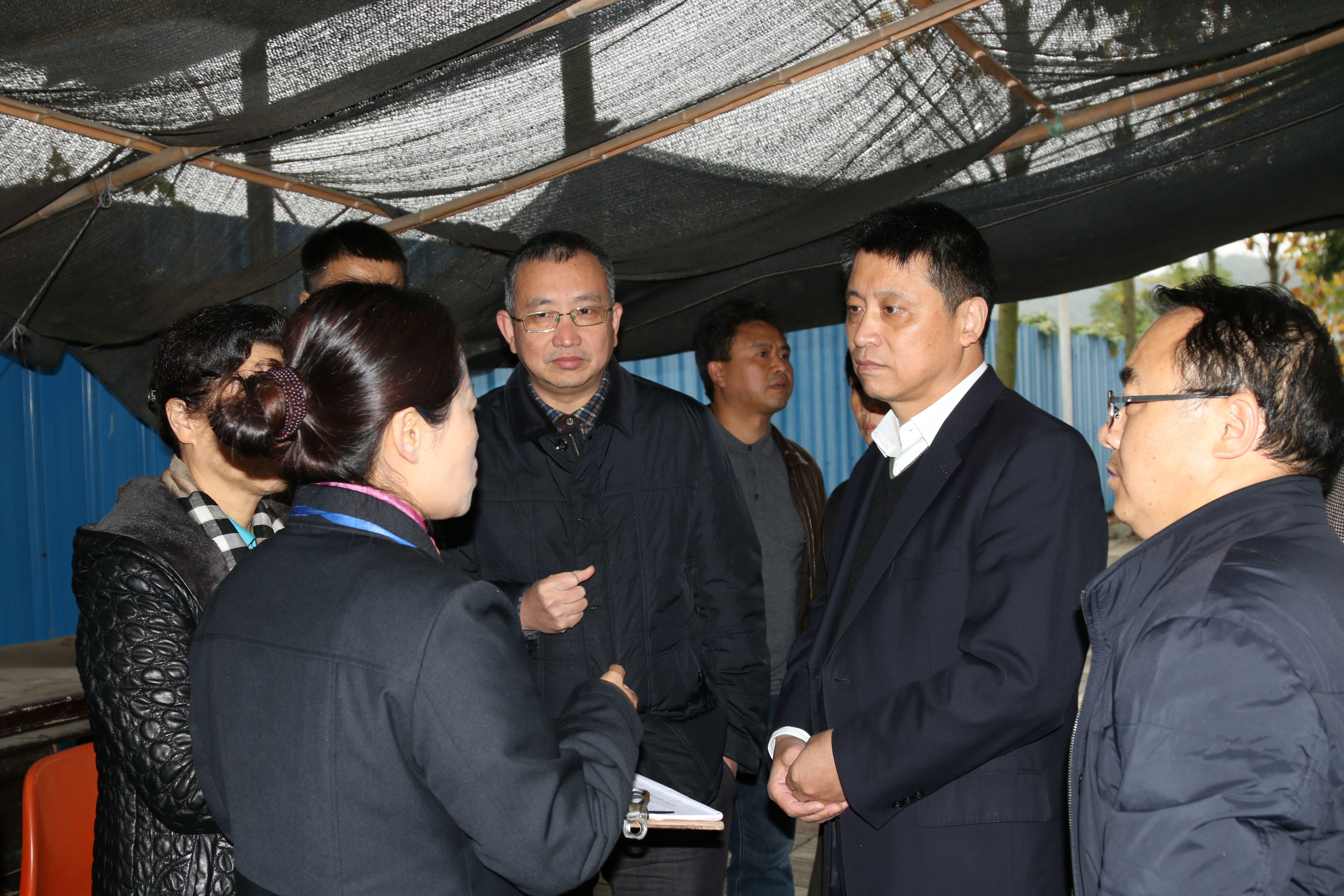 單建華、馬鳳萍一行來我司考察交流3